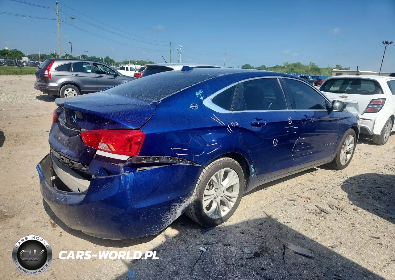 2014 Chevrolet Impala Lt VIN:1G1125S33EU117177 - 3