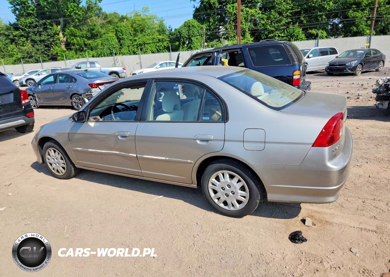 2004 Honda Civic Lx VIN:2HGES16504H643279 - 2