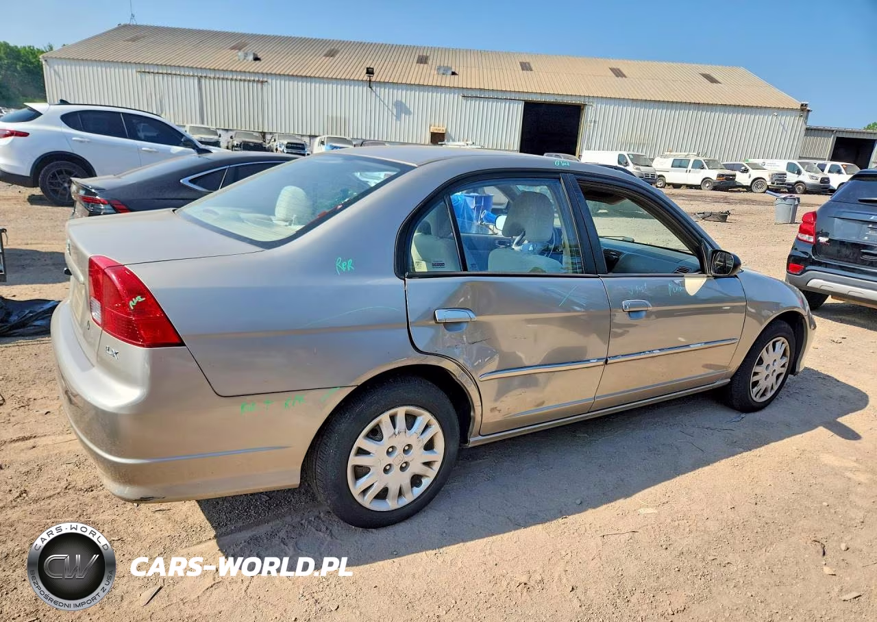 2004 Honda Civic Lx VIN:2HGES16504H643279 - 3