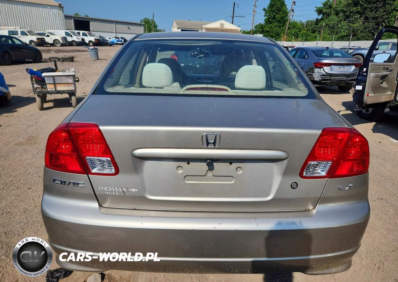 2004 Honda Civic Lx VIN:2HGES16504H643279 - 6