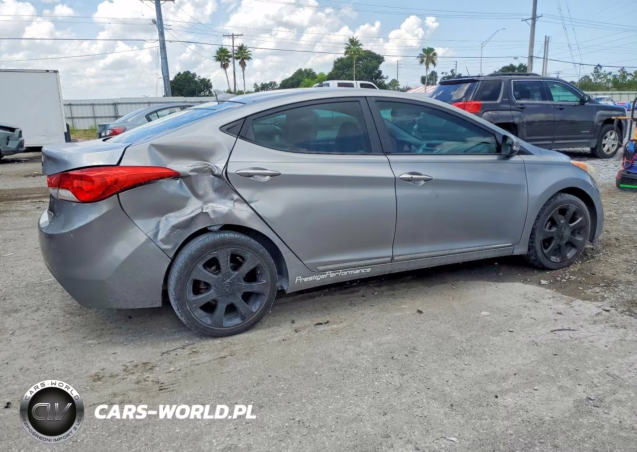 2012 Hyundai Elantra Limited VIN:KMHDH4AE9CU265102 - 3