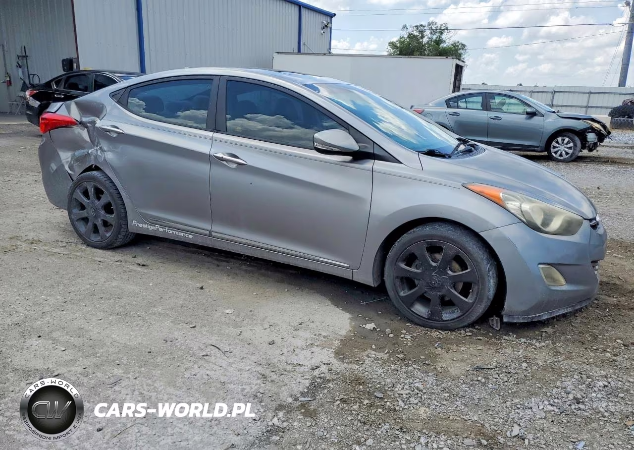 2012 Hyundai Elantra Limited VIN:KMHDH4AE9CU265102 - 4