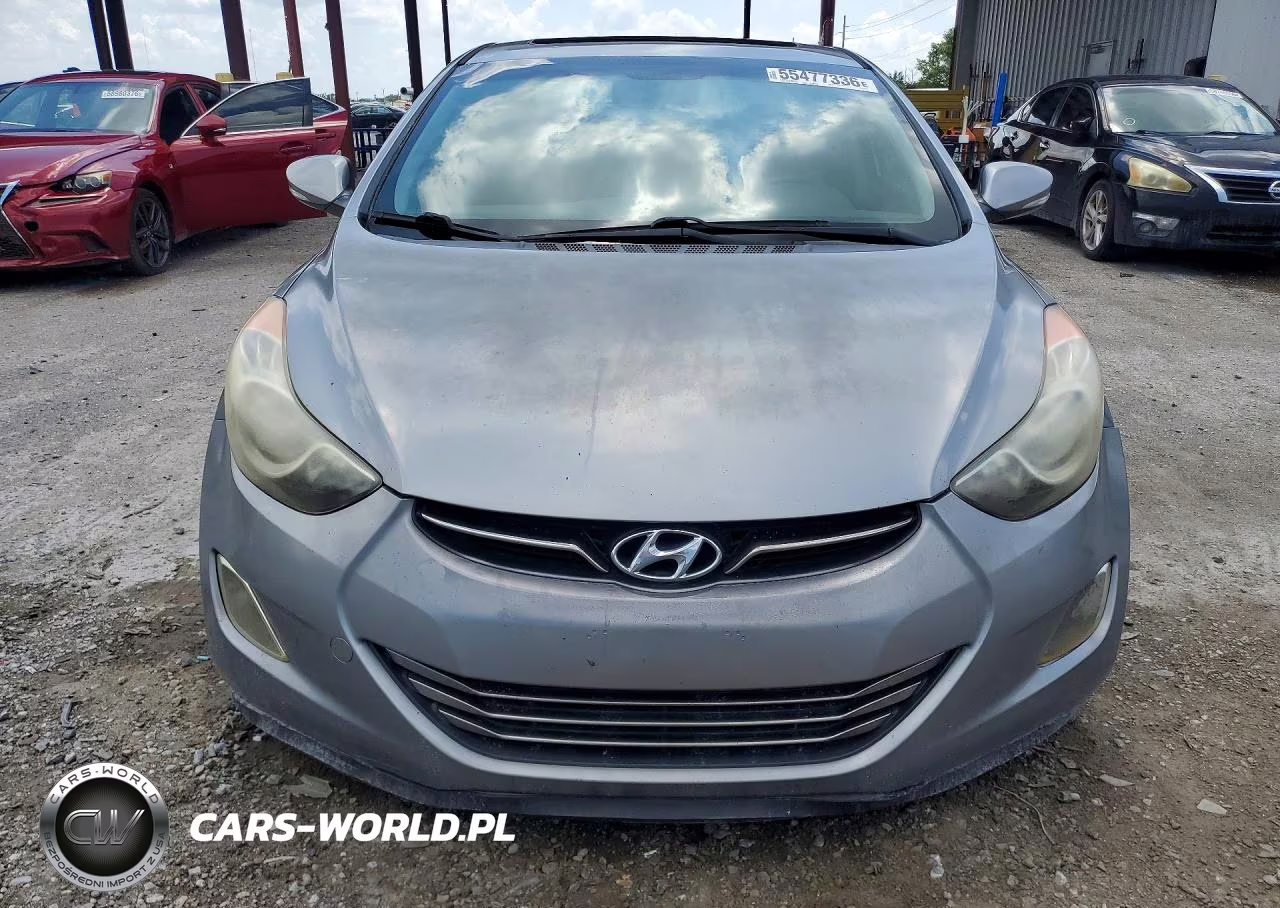 2012 Hyundai Elantra Limited VIN:KMHDH4AE9CU265102 - 5