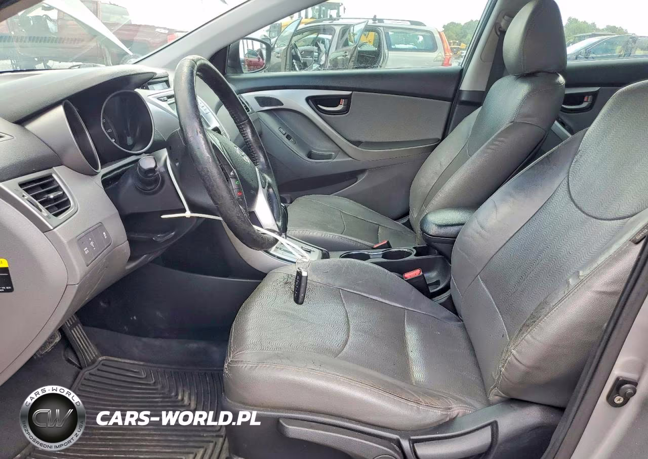 2012 Hyundai Elantra Limited VIN:KMHDH4AE9CU265102 - 7
