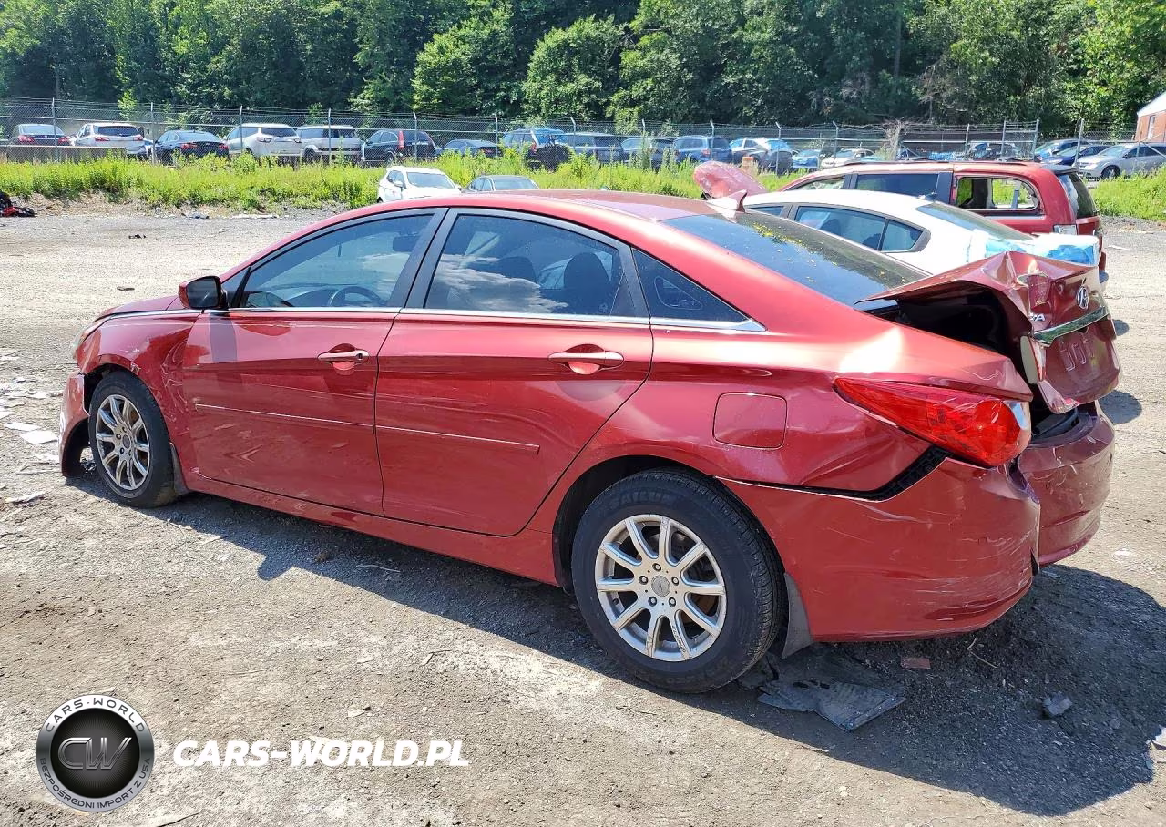 2011 Hyundai Sonata Gls VIN:5NPEB4AC8BH218144 - 2
