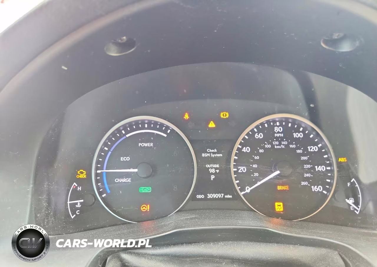 2014 Lexus Es 300H VIN:JTHBW1GGXE2055890 - 9