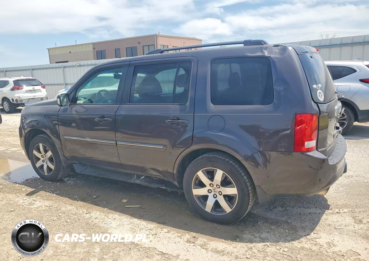 2012 Honda Pilot Touring VIN:5FNYF3H9XCB040534 - 2