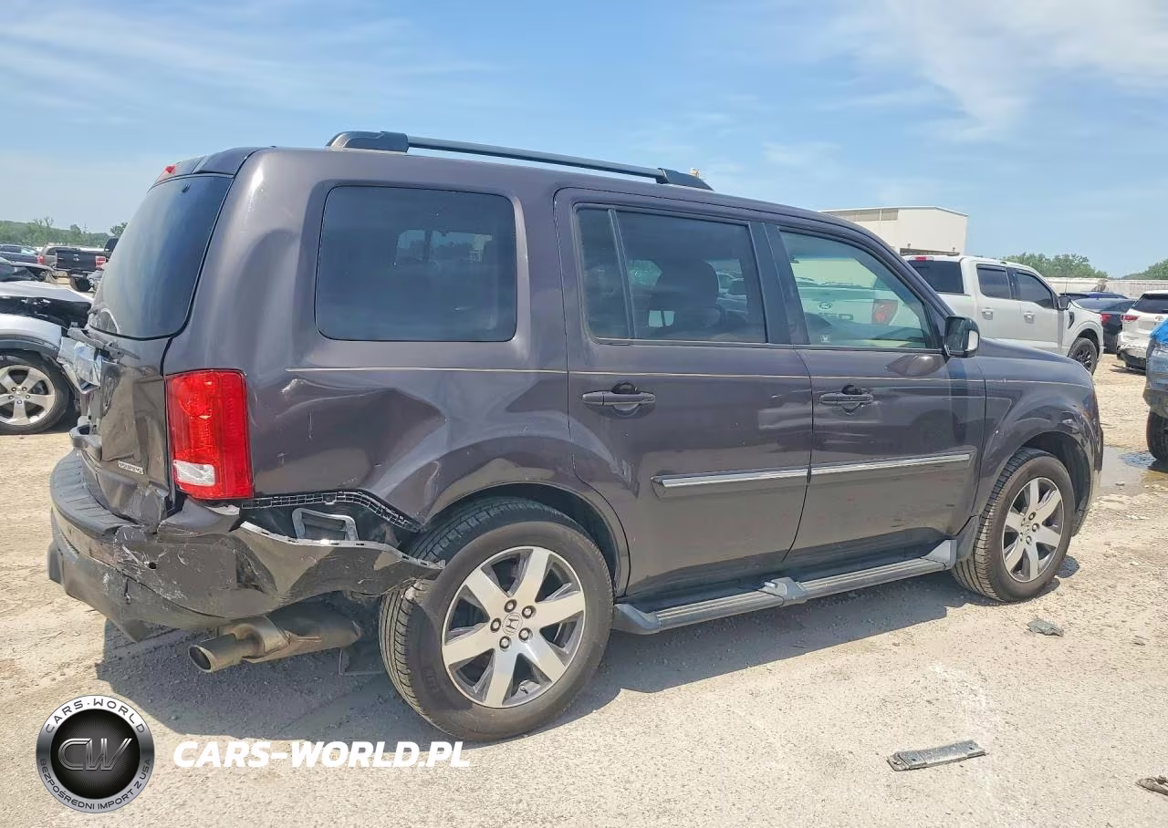 2012 Honda Pilot Touring VIN:5FNYF3H9XCB040534 - 3