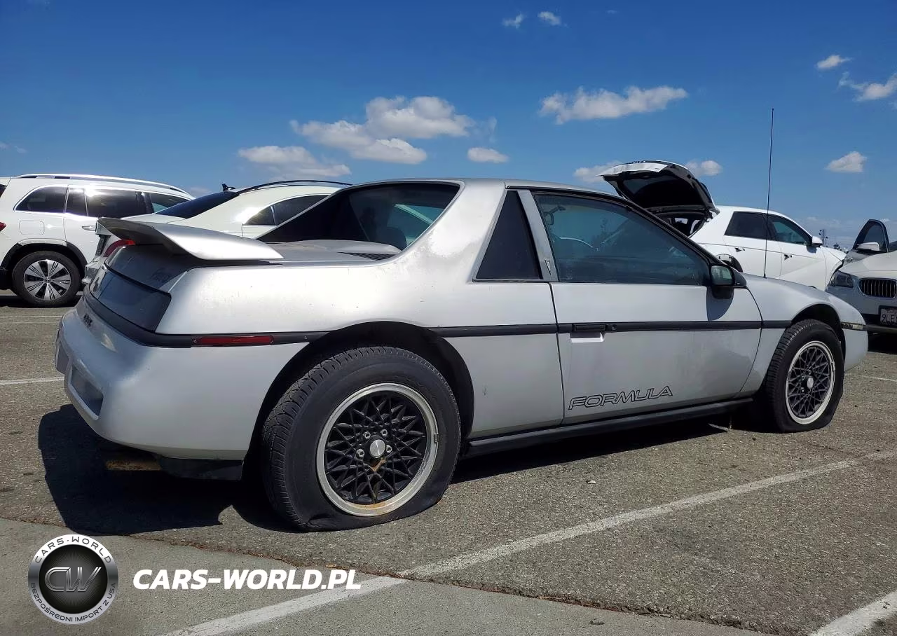 1988 Pontiac Fiero VIN:1G2PE1191JP209215 - 3