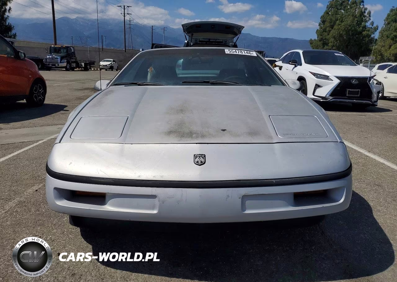 1988 Pontiac Fiero VIN:1G2PE1191JP209215 - 5