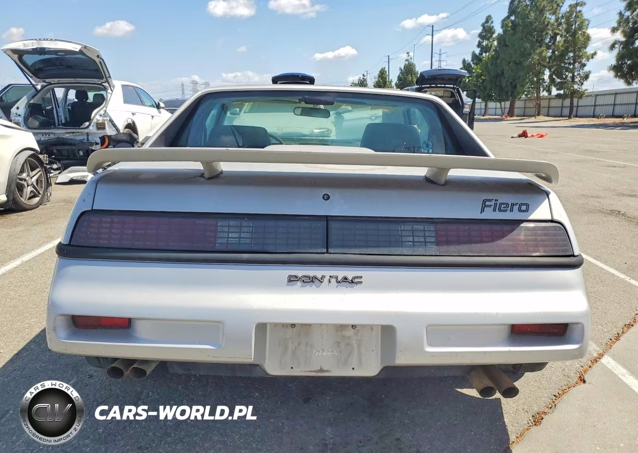 1988 Pontiac Fiero VIN:1G2PE1191JP209215 - 6