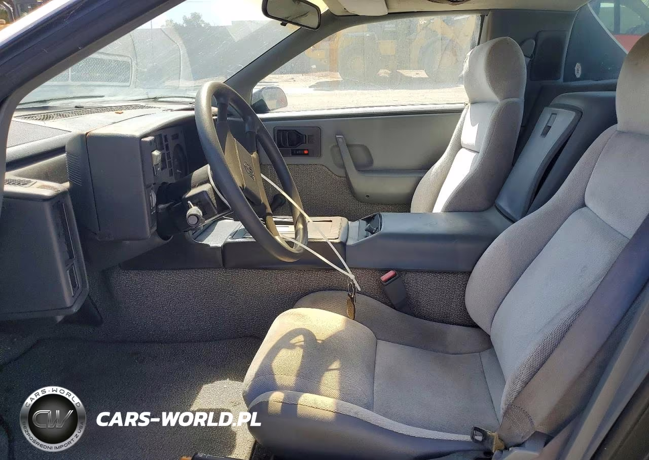 1988 Pontiac Fiero VIN:1G2PE1191JP209215 - 7