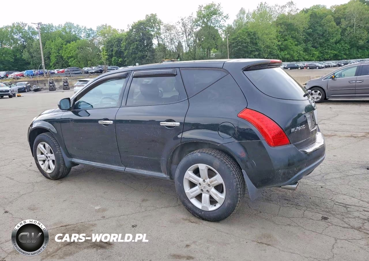 2007 Nissan Murano S VIN:JN8AZ08W37W644364 - 2