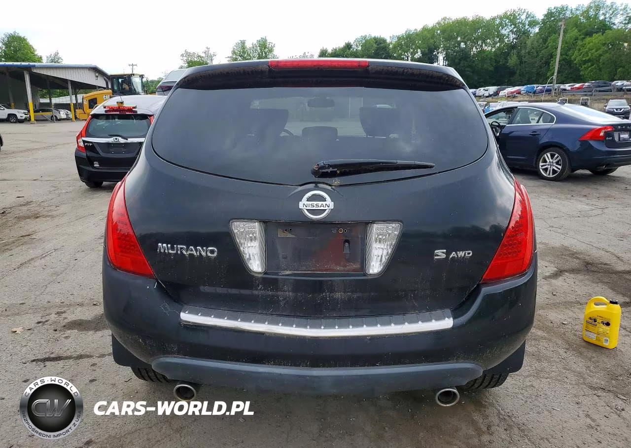 2007 Nissan Murano S VIN:JN8AZ08W37W644364 - 6