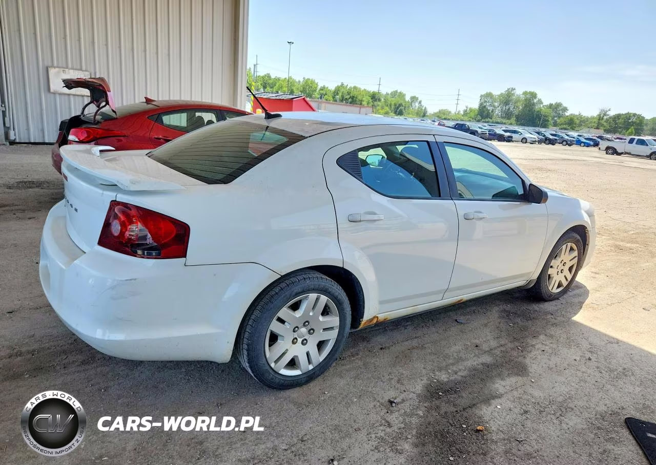 2012 Dodge Avenger Se VIN:1C3CDZAB2CN110615 - 3