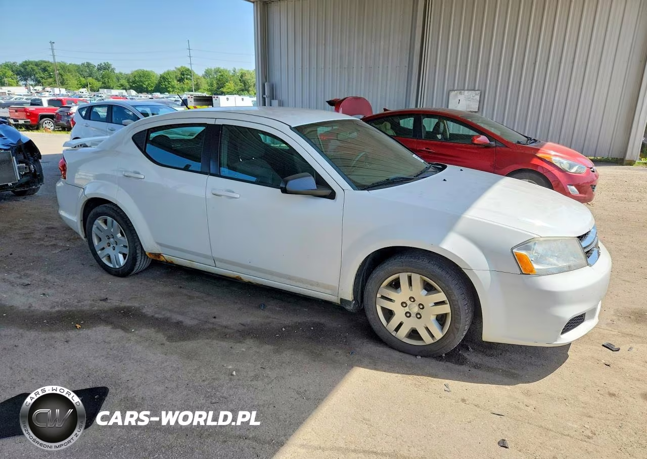 2012 Dodge Avenger Se VIN:1C3CDZAB2CN110615 - 4
