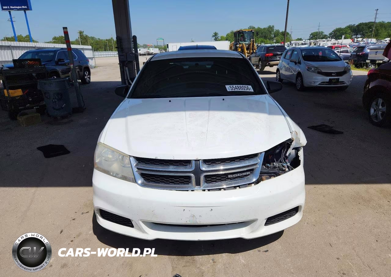 2012 Dodge Avenger Se VIN:1C3CDZAB2CN110615 - 5