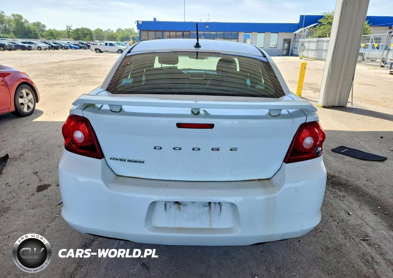 2012 Dodge Avenger Se VIN:1C3CDZAB2CN110615 - 6