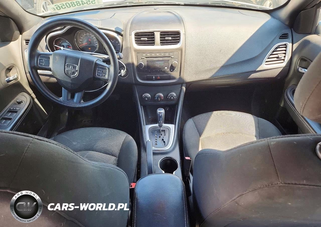 2012 Dodge Avenger Se VIN:1C3CDZAB2CN110615 - 8