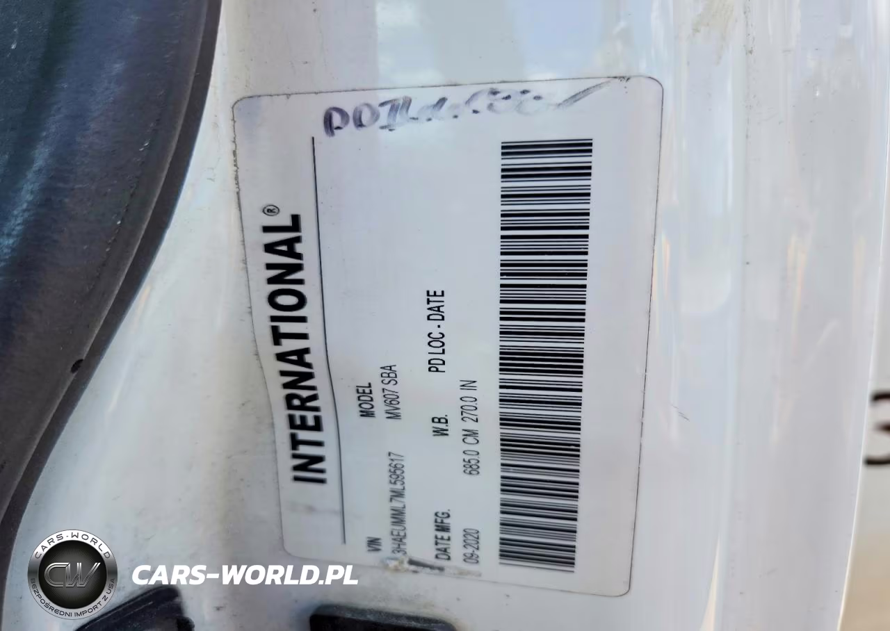 2021 International Mv607 Box Truck VIN:3HAEUMML7ML595617 - 13