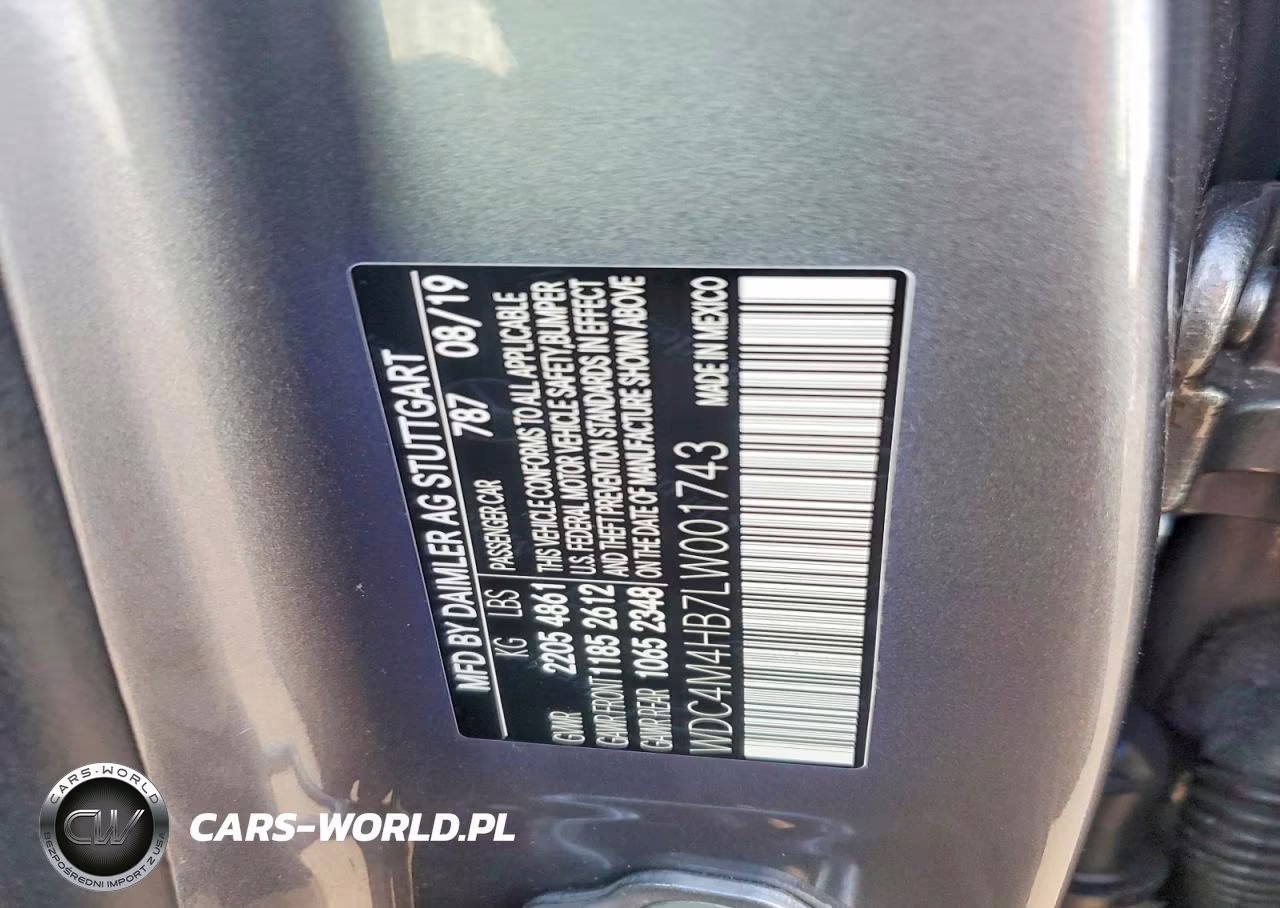 2020 Mercedes-Benz Glb 250 4Matic VIN:WDC4M4HB7LW001743 - 13