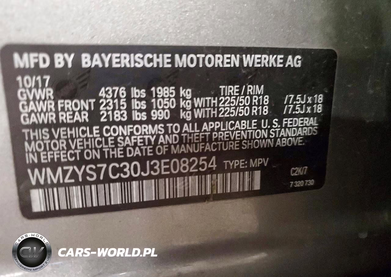 2018 Mini Cooper Countryman VIN:WMZYS7C30J3E08254 - 12