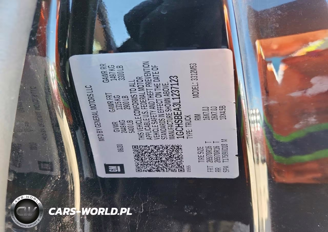 2020 Chevrolet Colorado VIN:1GCHSBEA3L1237123 - 12