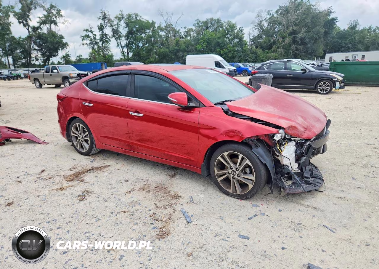 2017 Hyundai Elantra Limited VIN:5NPD84LF7HH097259 - 4