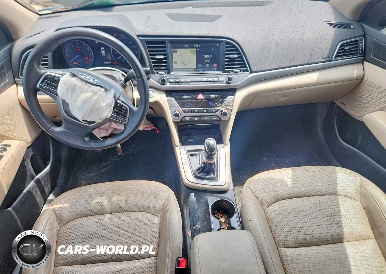 2017 Hyundai Elantra Limited VIN:5NPD84LF7HH097259 - 8
