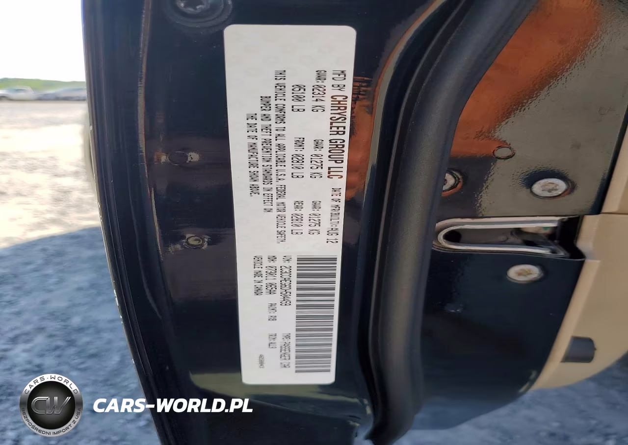 2013 Chrysler 300C VIN:2C3CCAEG6DH504459 - 12