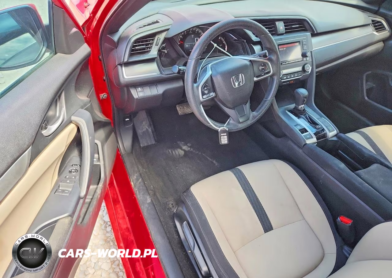 2018 Honda Civic Lx VIN:2HGFC4B09JH303671 - 8