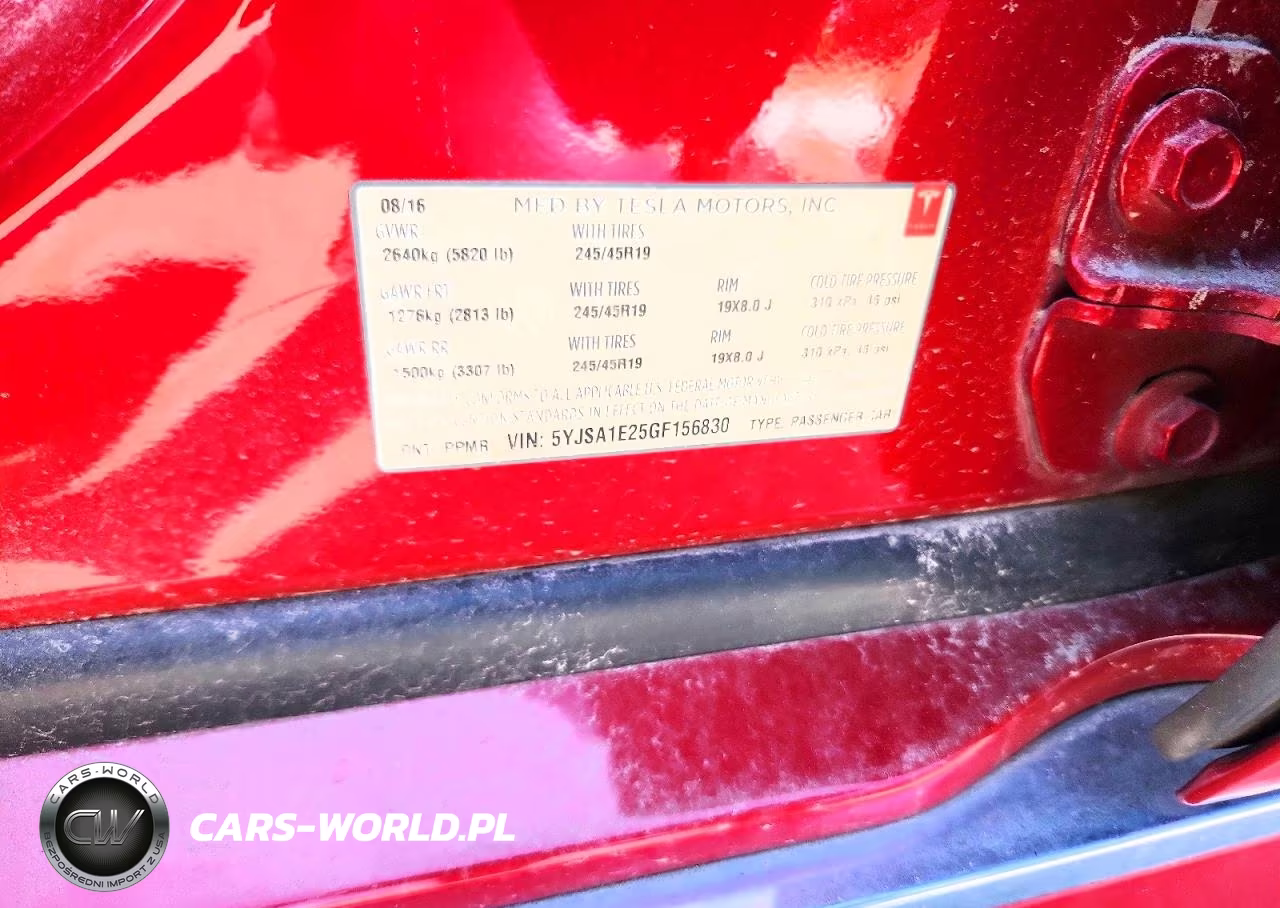 2016 Tesla Model S VIN:5YJSA1E25GF156830 - 13