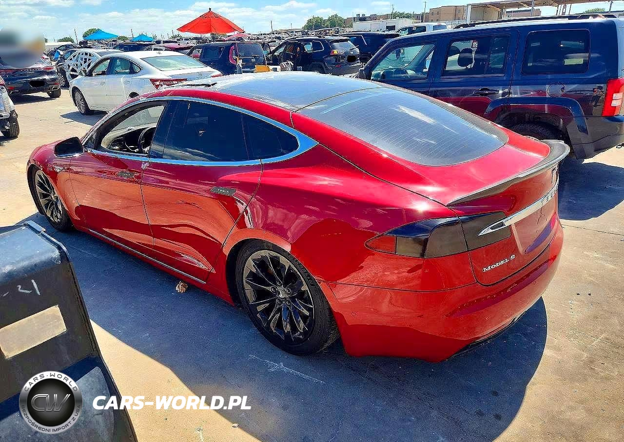2016 Tesla Model S VIN:5YJSA1E25GF156830 - 2