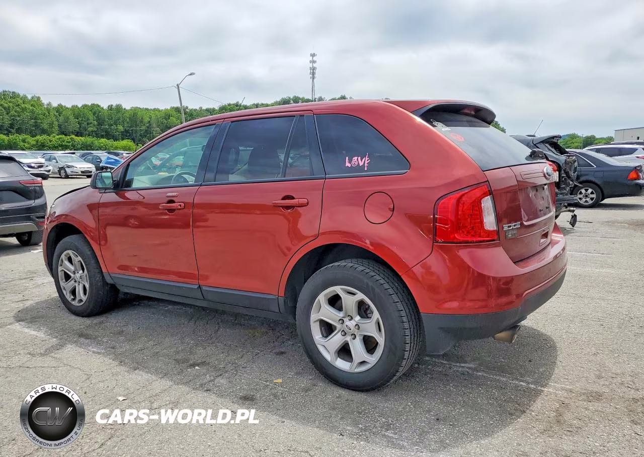 2014 Ford Edge Sel VIN:2FMDK3JC3EBB62325 - 2