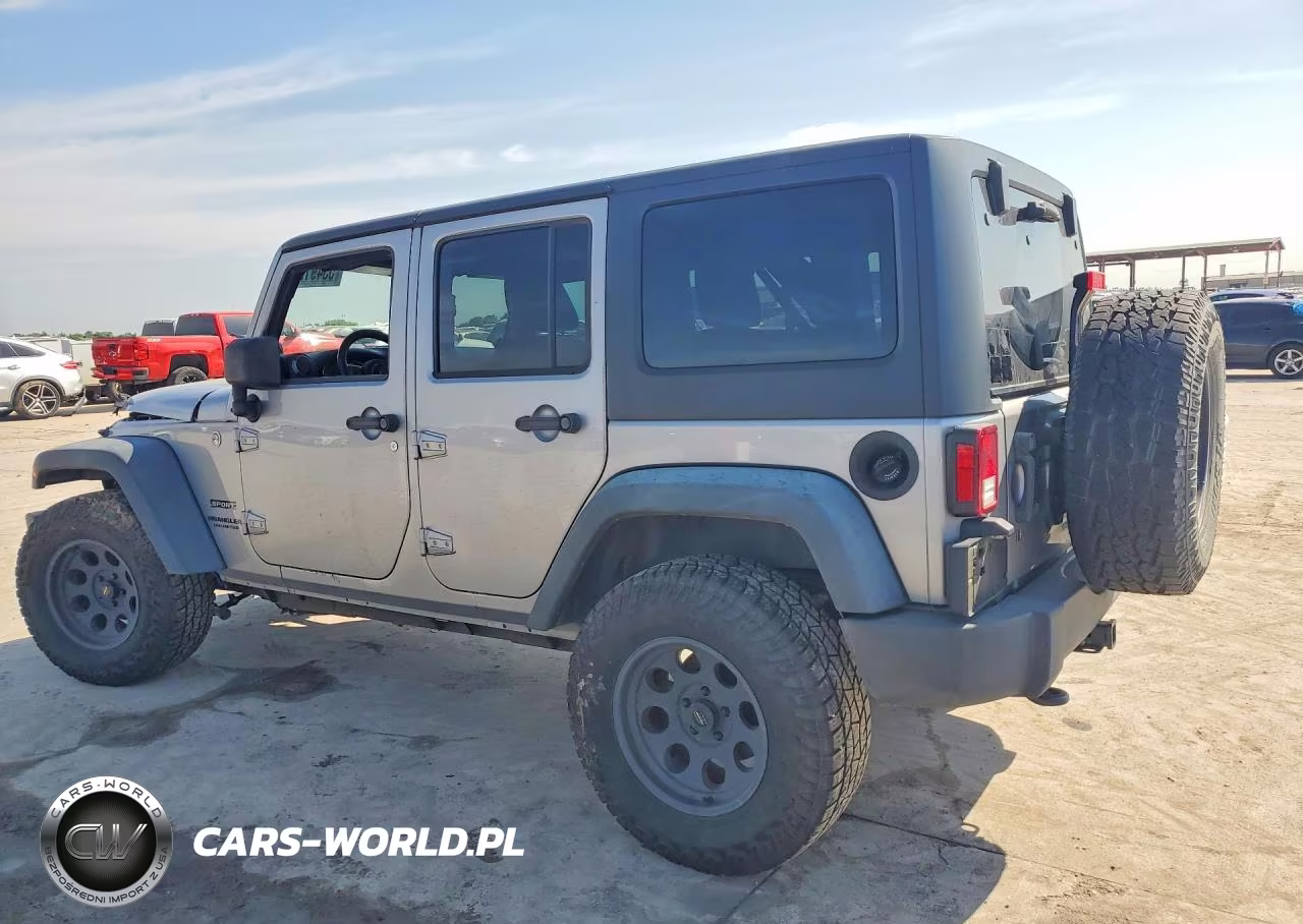 2014 Jeep Wrangler Unlimited Sport VIN:1C4BJWDG1EL127345 - 2
