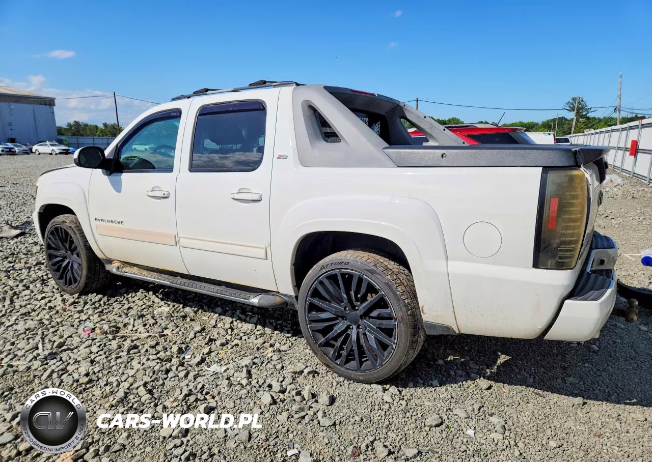 2009 Chevrolet Avalanche K1500 Lt VIN:3GNFK220X9G283262 - 2