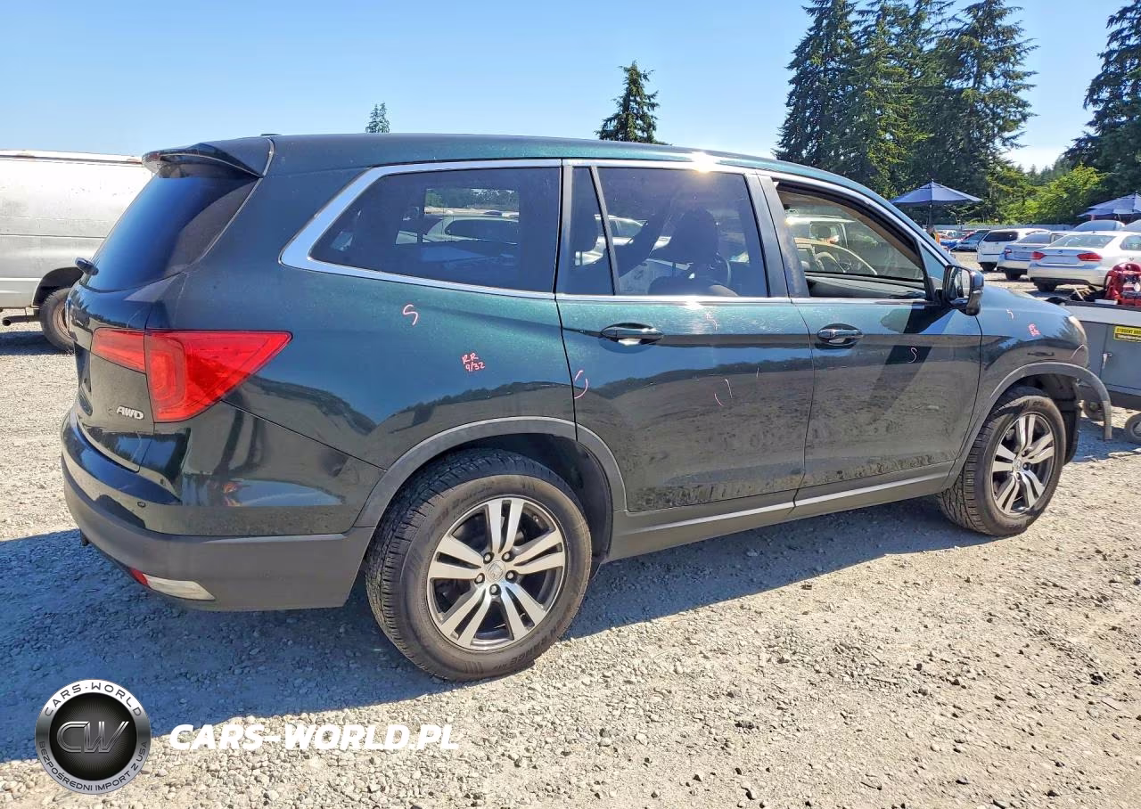 2016 Honda Pilot Ex VIN:5FNYF6H35GB081026 - 3