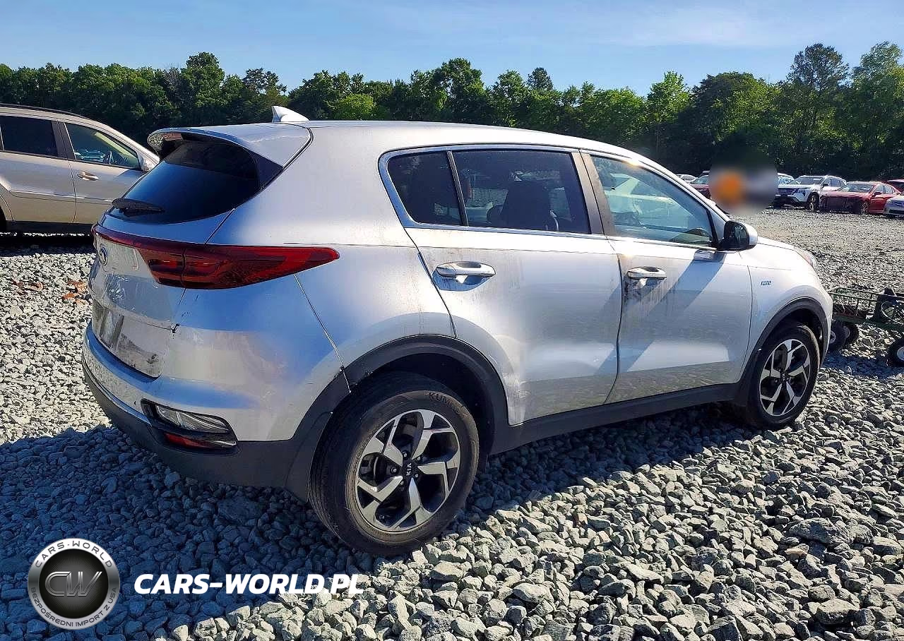 2020 Kia Sportage Lx VIN:KNDPMCAC3L7629096 - 3