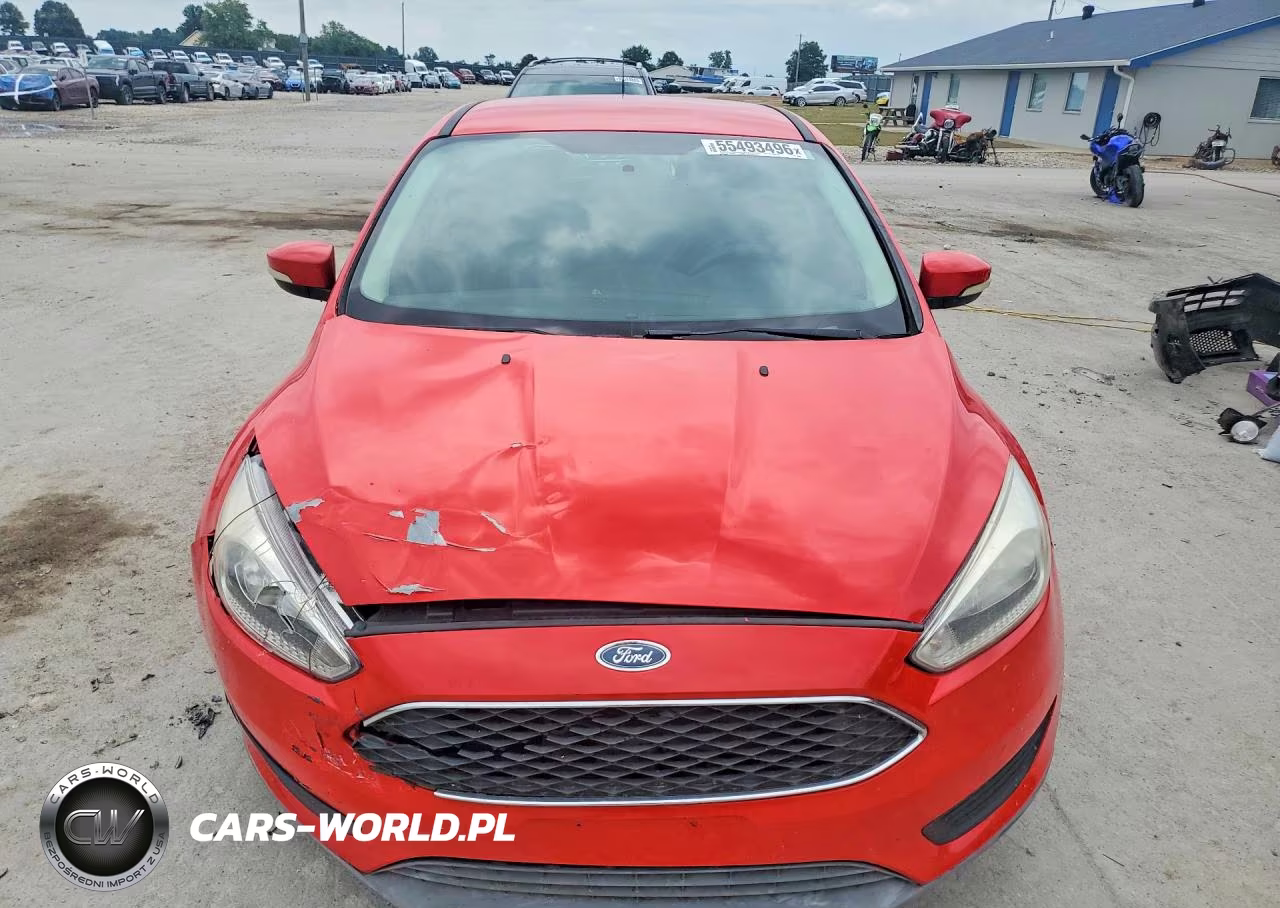 2017 Ford Focus Se VIN:1FADP3K28HL258635 - 5