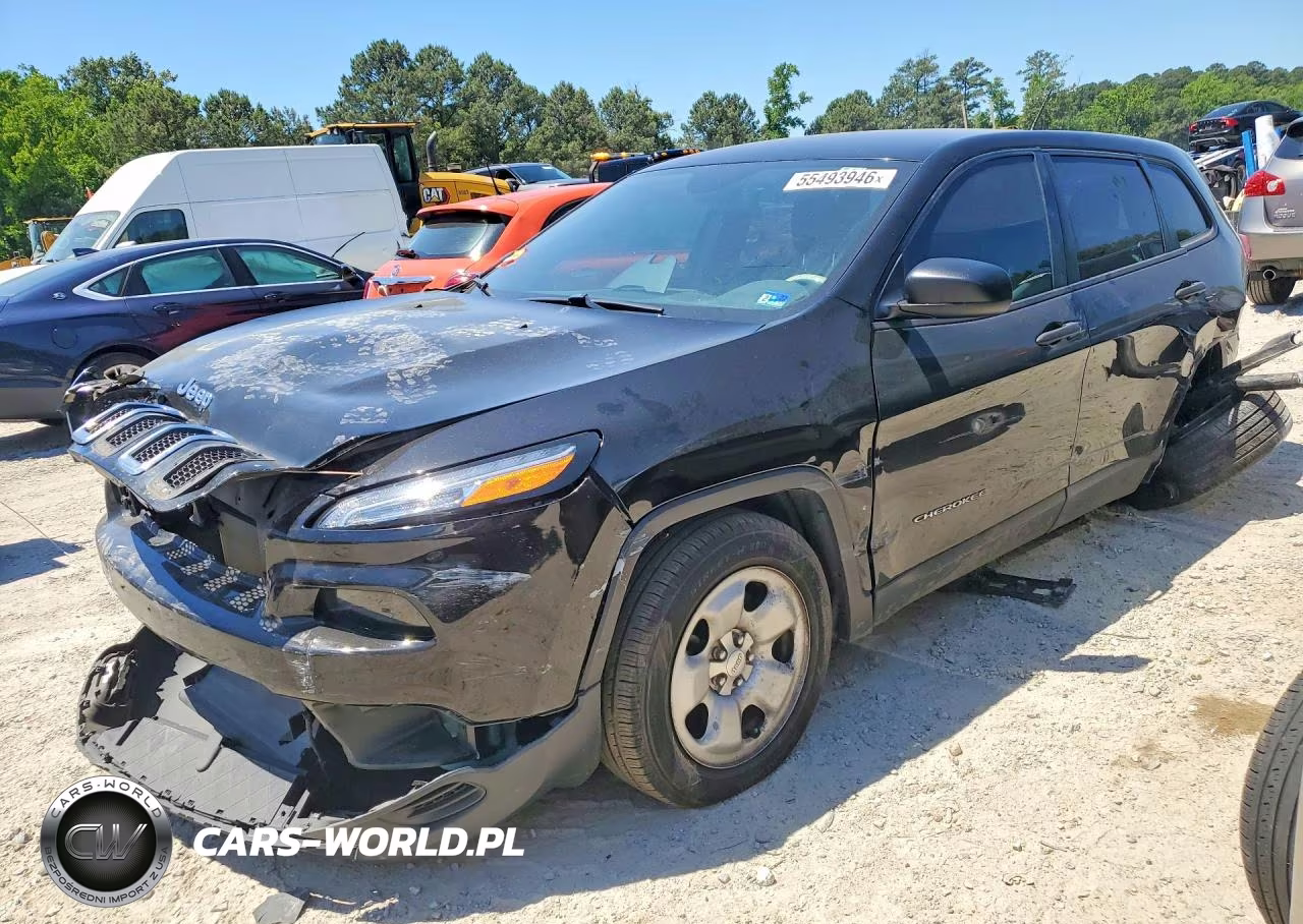 2017 Jeep Cherokee Sport VIN:1C4PJLABXHW619646 - 1