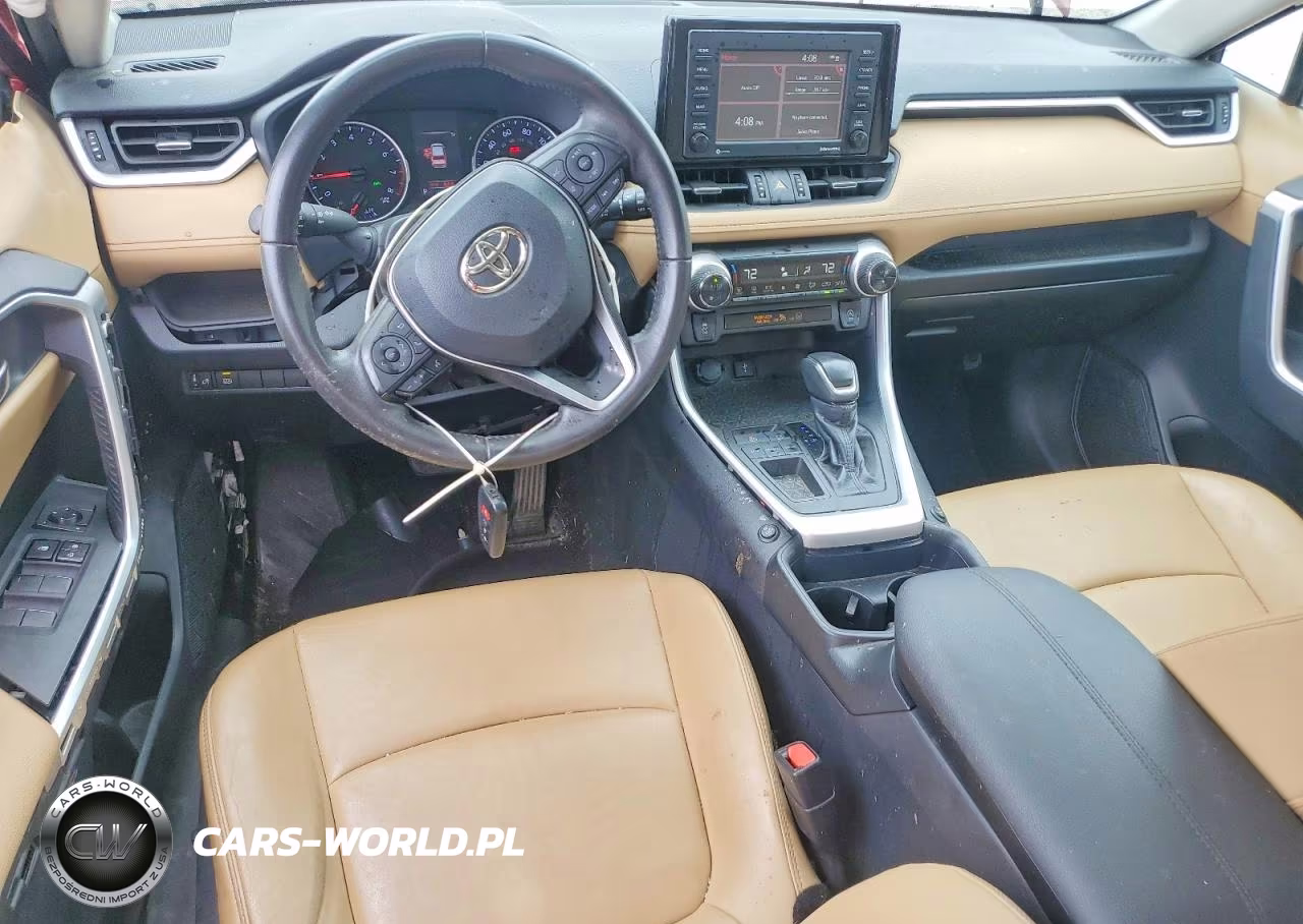 2021 Toyota Rav4 Xle Premium VIN:2T3C1RFV8MW124505 - 8