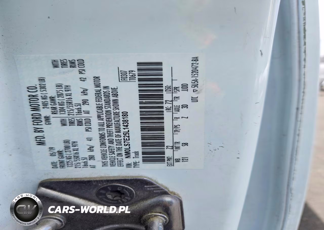 2020 Ford Transit Connect Xl Delivery Van VIN:NM0LS7E25L1438180 - 13