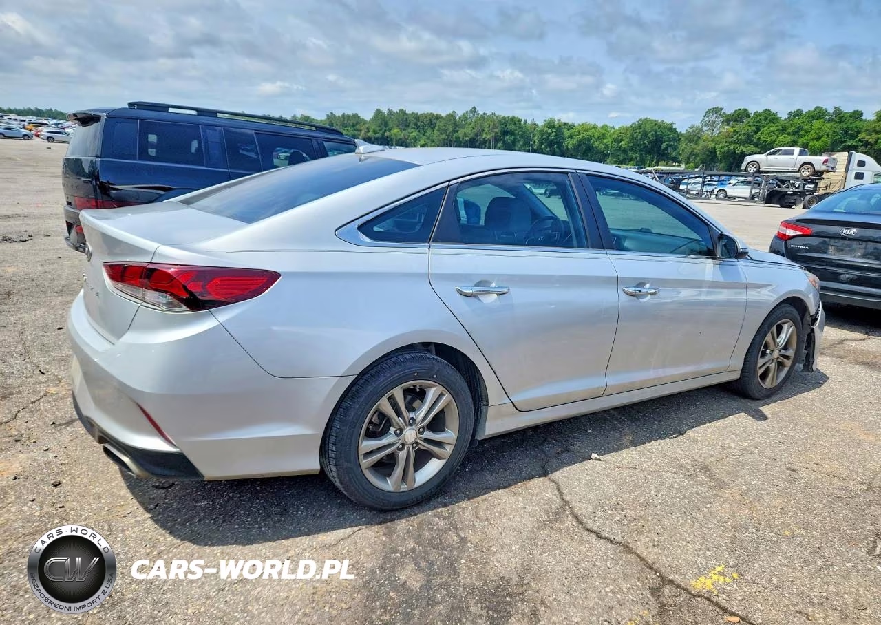 2019 Hyundai Sonata Sel VIN:5NPE34AF2KH748293 - 3