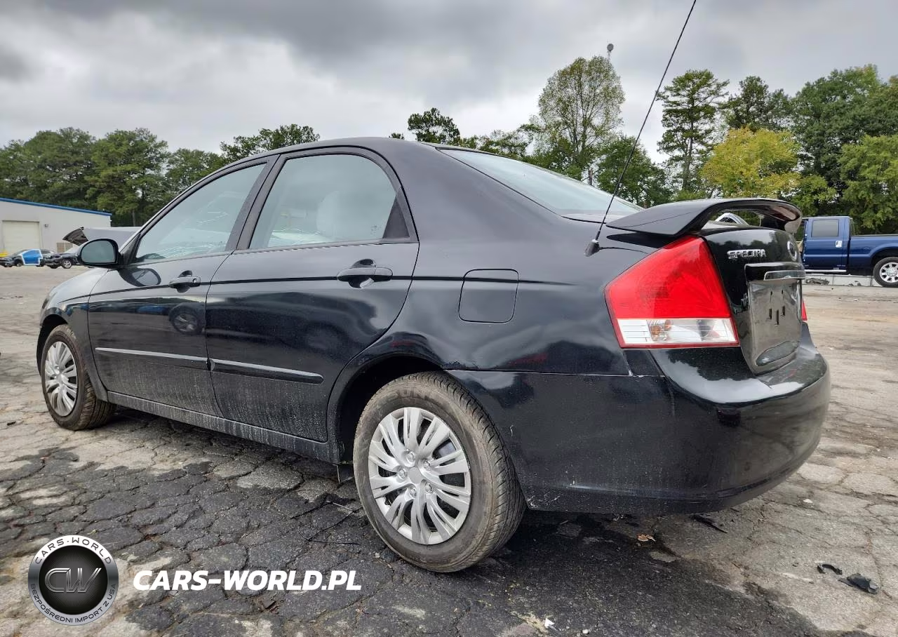 2009 Kia Spectra Ex VIN:KNAFE221195655178 - 2