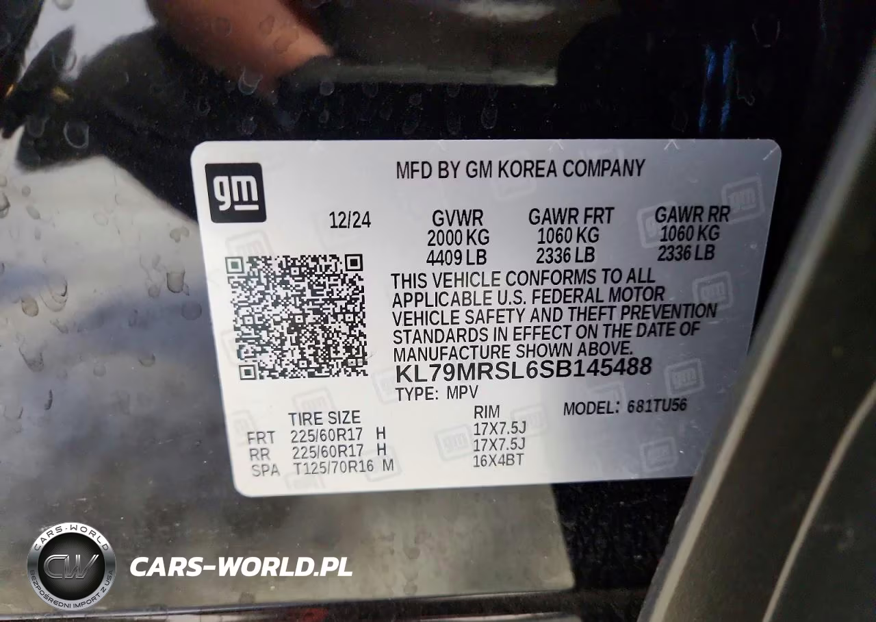 2025 Chevrolet Trailblazer Lt VIN:KL79MRSL6SB145488 - 13