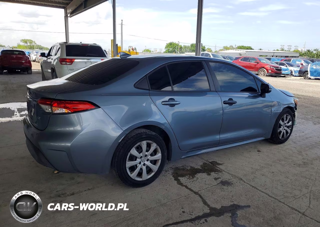 2020 Toyota Corolla Le VIN:5YFEPRAE0LP083665 - 3