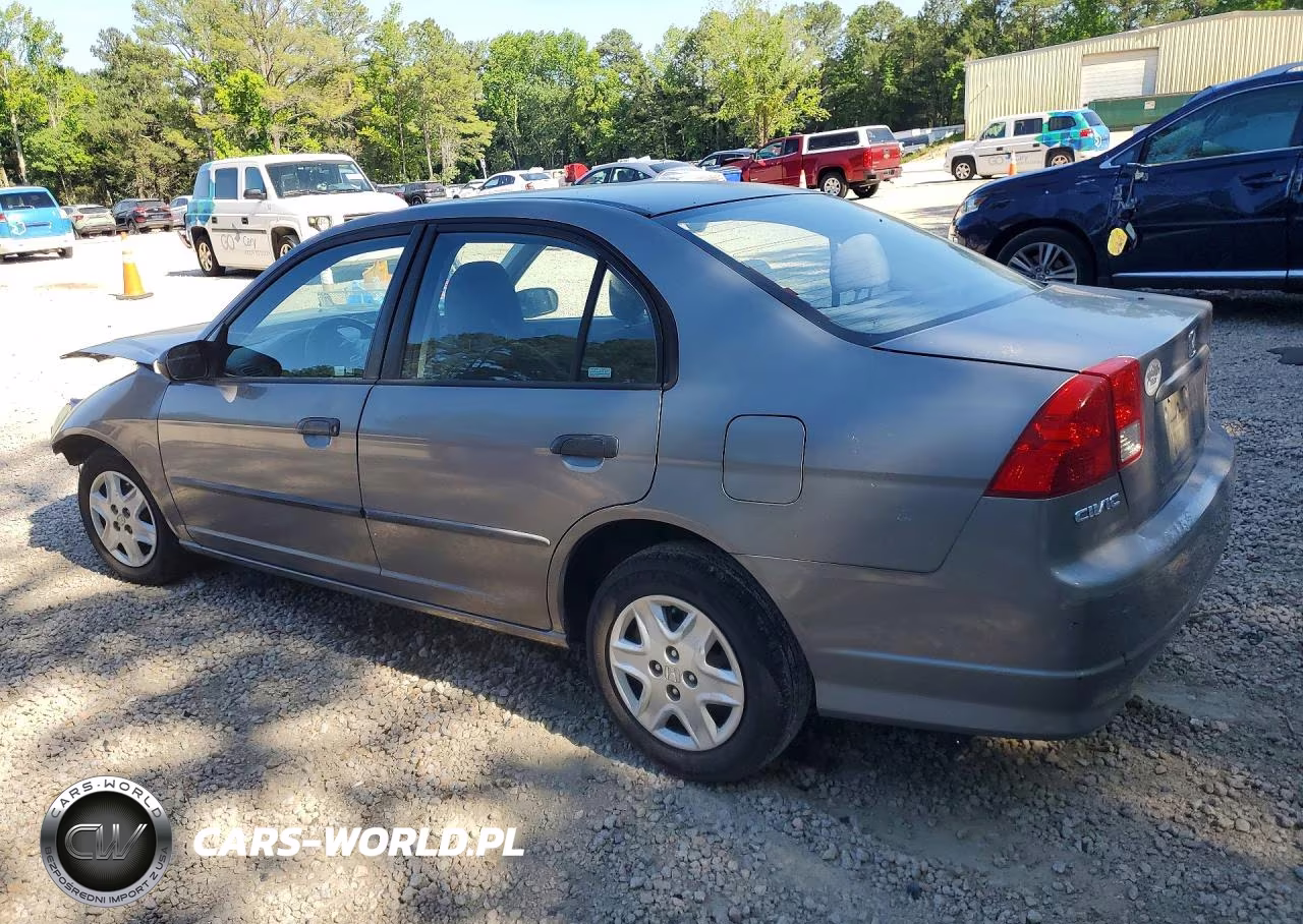 2005 Honda Civic Dx Vp VIN:1HGES16395L005065 - 2