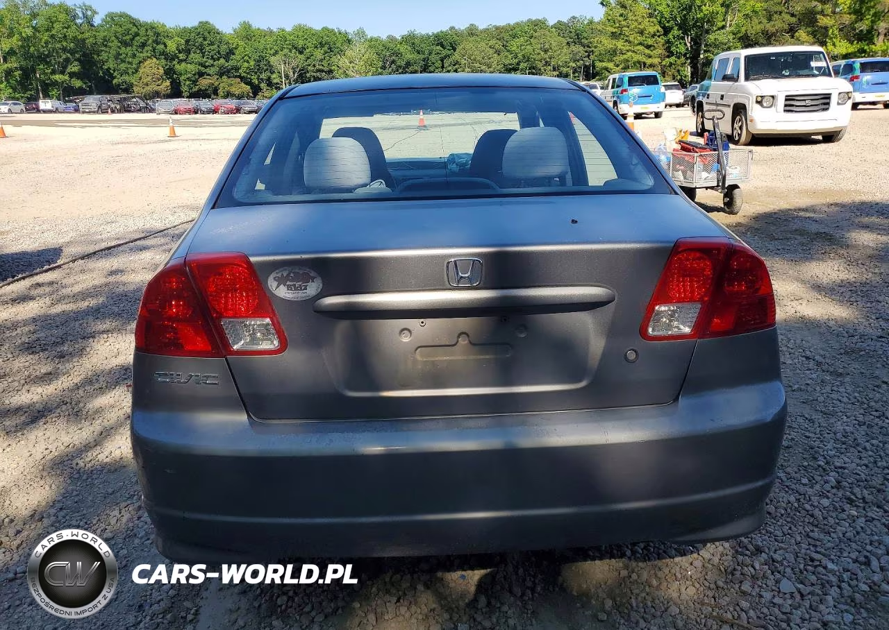 2005 Honda Civic Dx Vp VIN:1HGES16395L005065 - 6