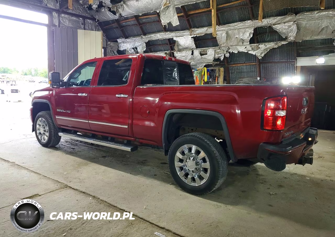 2018 GMC Sierra 2500Hd Denali VIN:1GT12UEY1JF202459 - 2