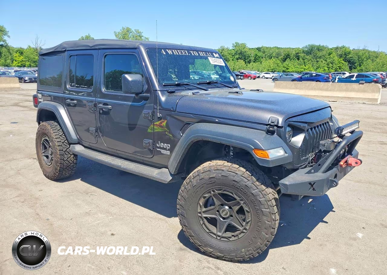 2019 Jeep Wrangler Unlimited Sport VIN:1C4HJXDG1KW691460 - 4